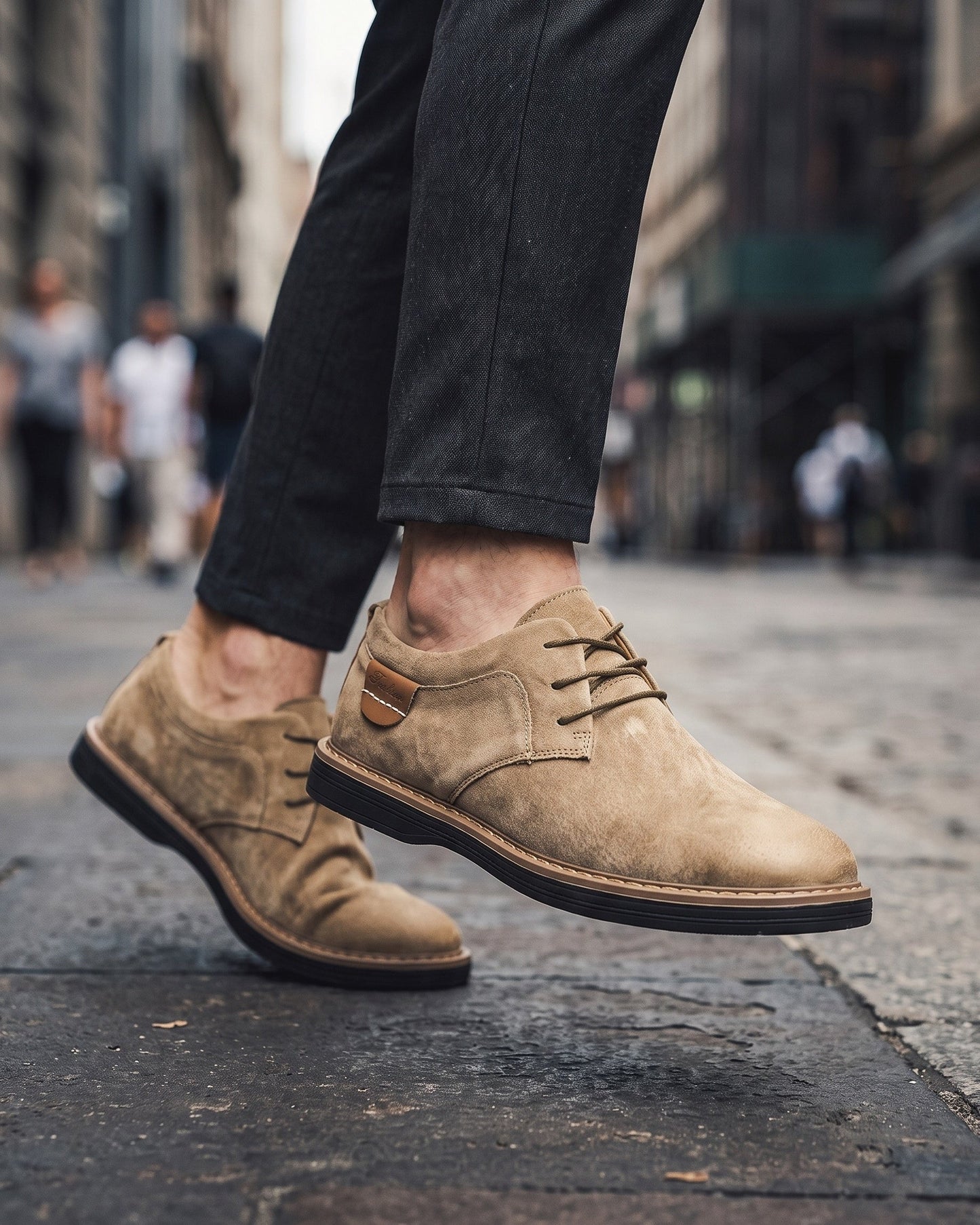 Fulvio Suede Derby Shoes