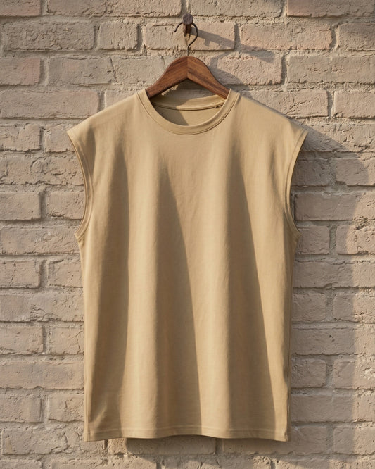 Ludovico Cotton Blend Sleeveless Tee