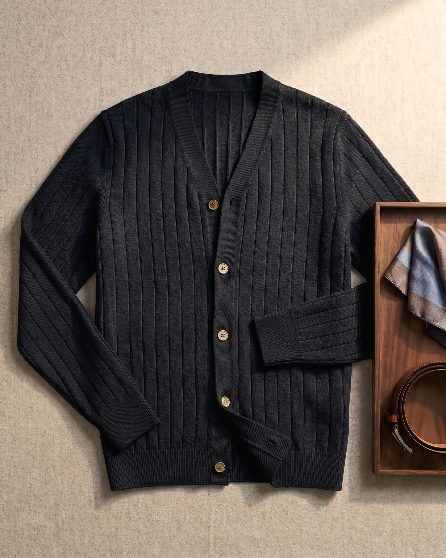 Salvatore Cotton Blend Cardigan