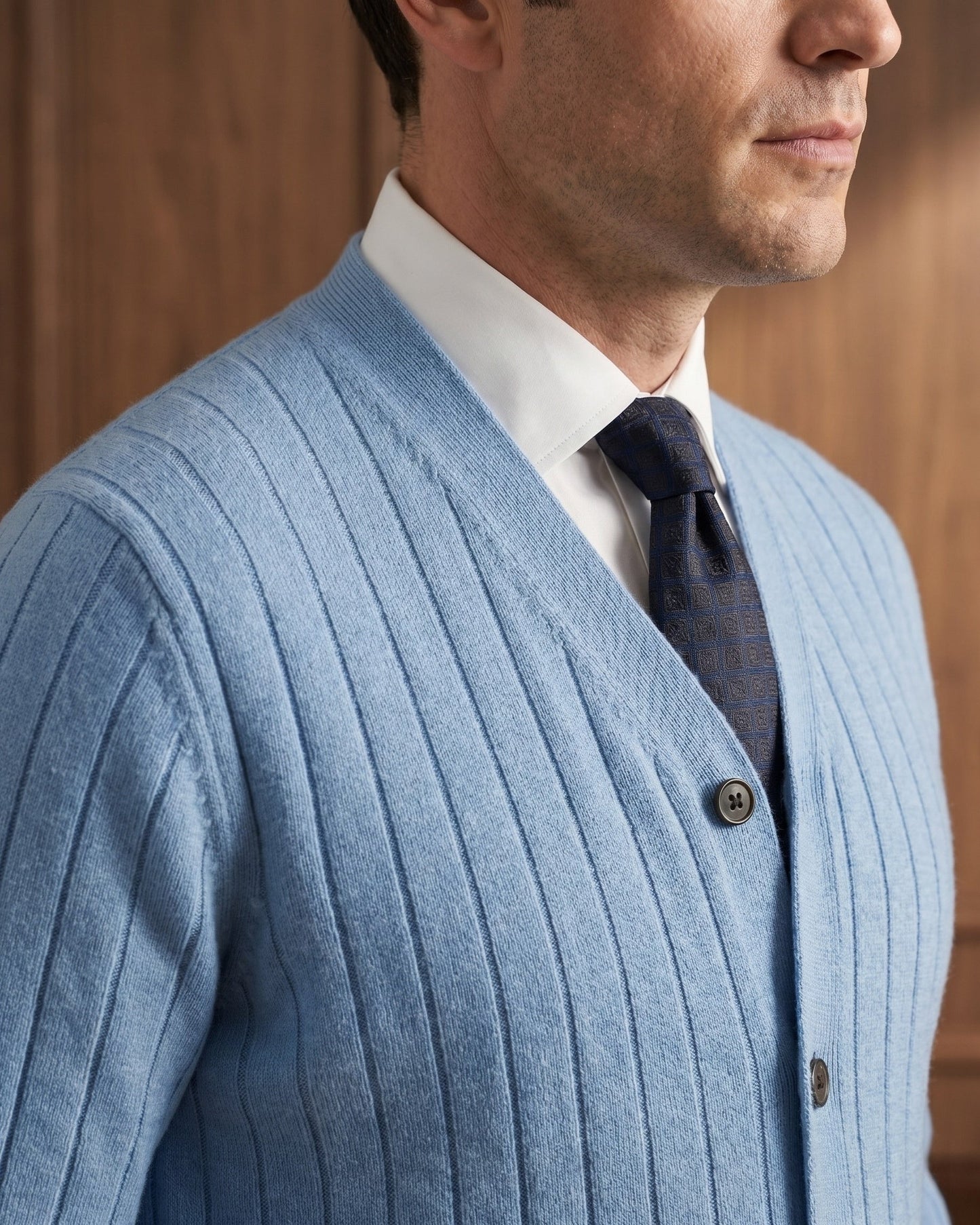 Salvatore Cotton Blend Cardigan