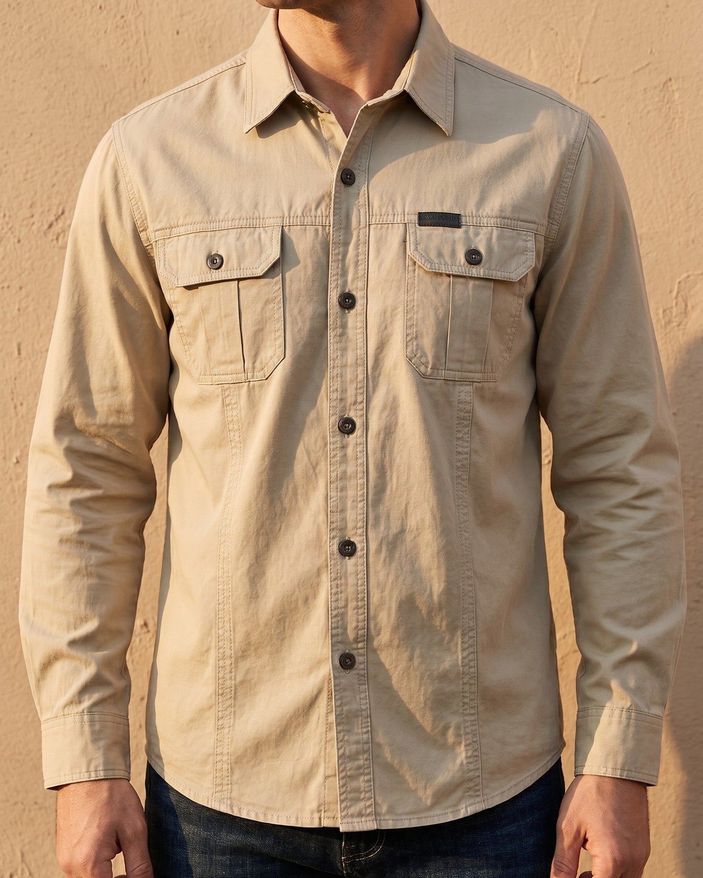 Mauro Cotton Utility Shirt