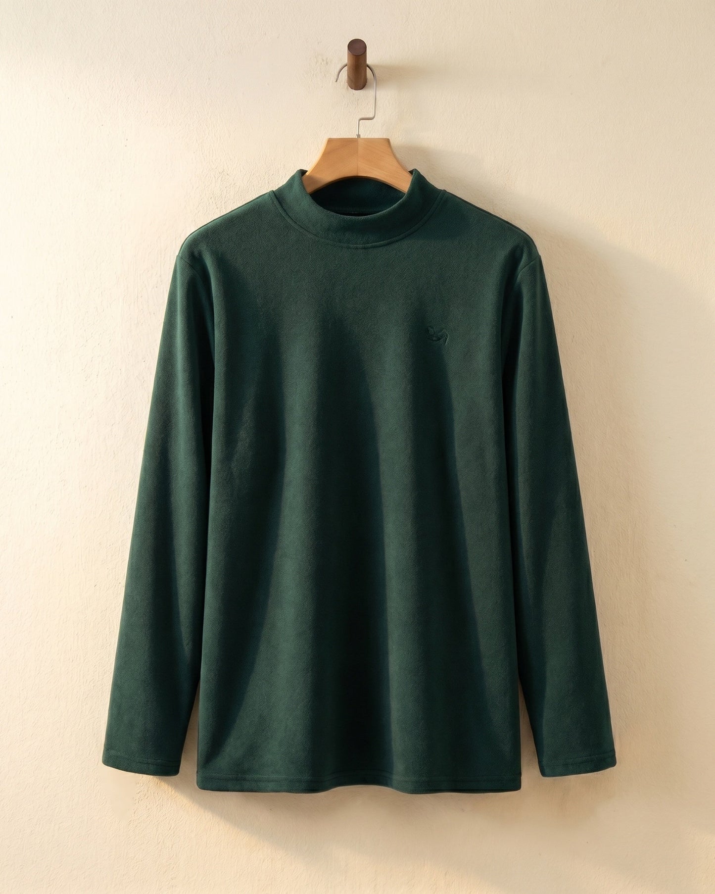 Cesar Mock Neck Long Sleeve Top