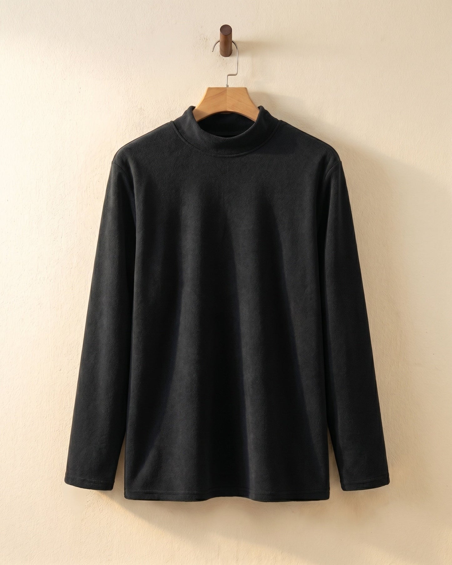Cesar Mock Neck Long Sleeve Top