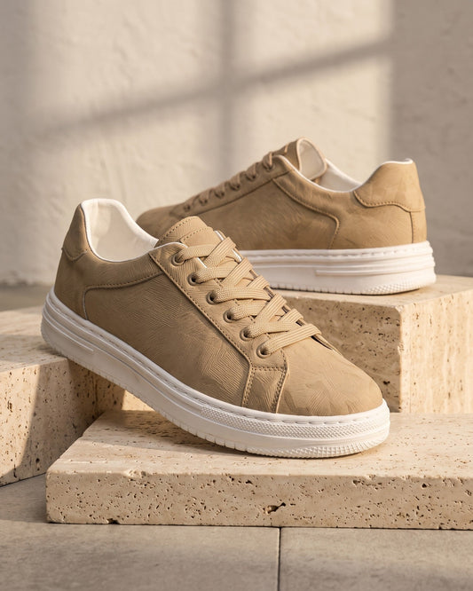 Michele Embossed Sneakers