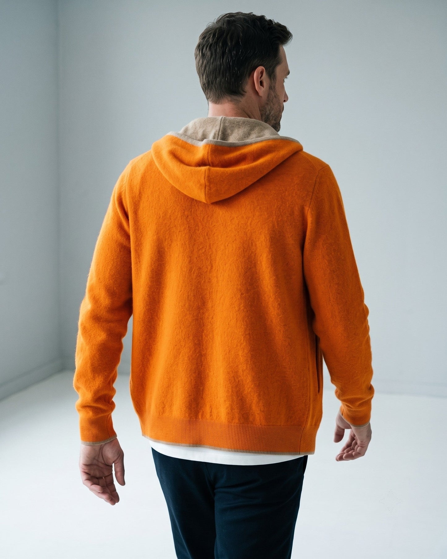 Romeo Cashmere Zip Hoodie