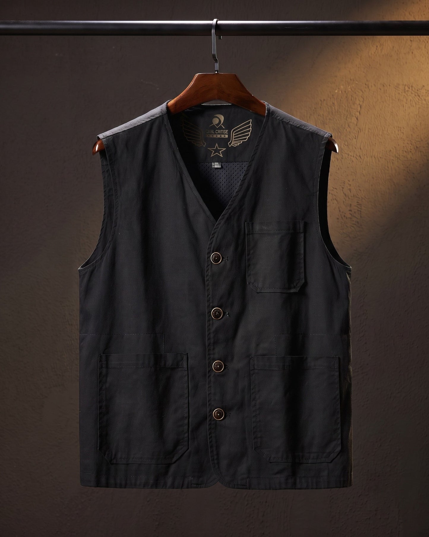 Severino Cotton Utility Vest