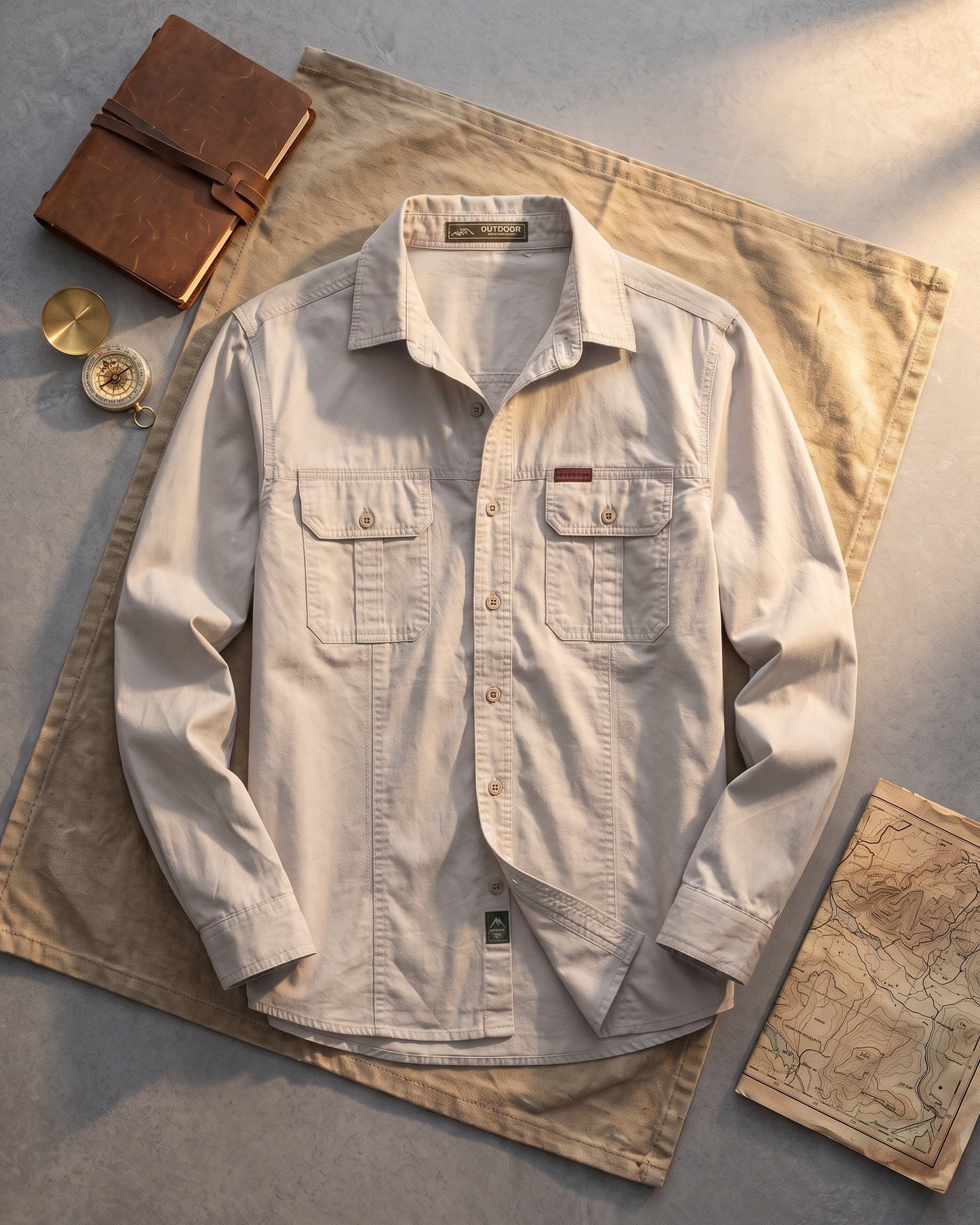 Sandro Cotton Utility Shirt