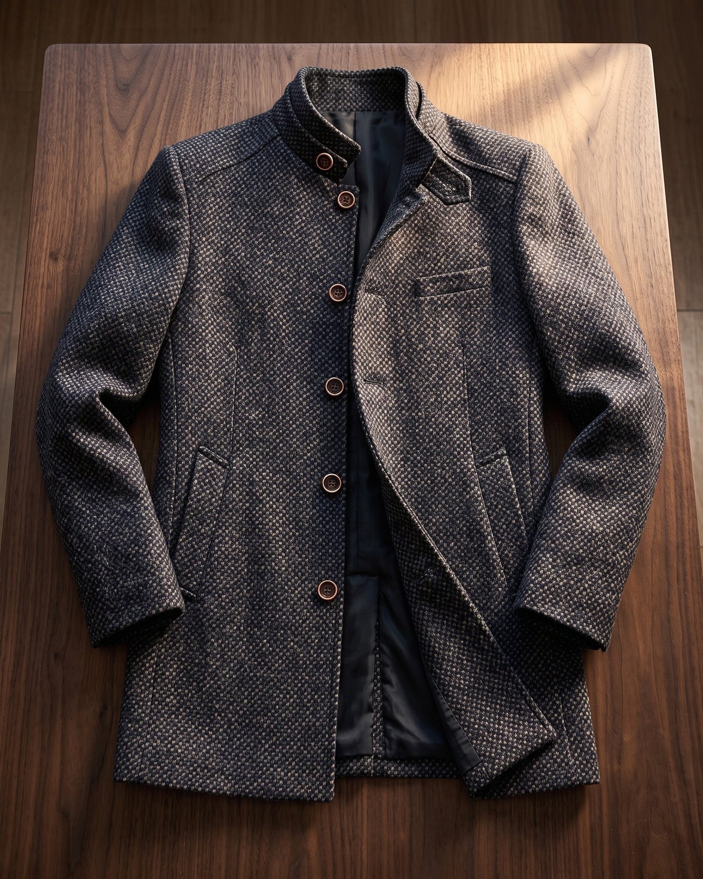 Gualtiero Cotton Blend Coat