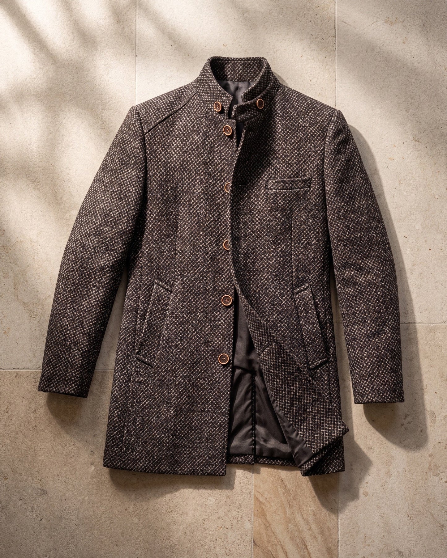 Gualtiero Cotton Blend Coat